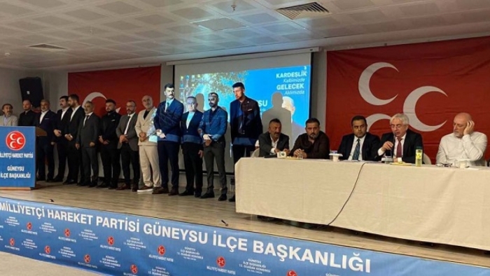 MHP Güneysu İlçe Teşkilatı’nda 15. Olağan Kongre Gerçekleştirildi